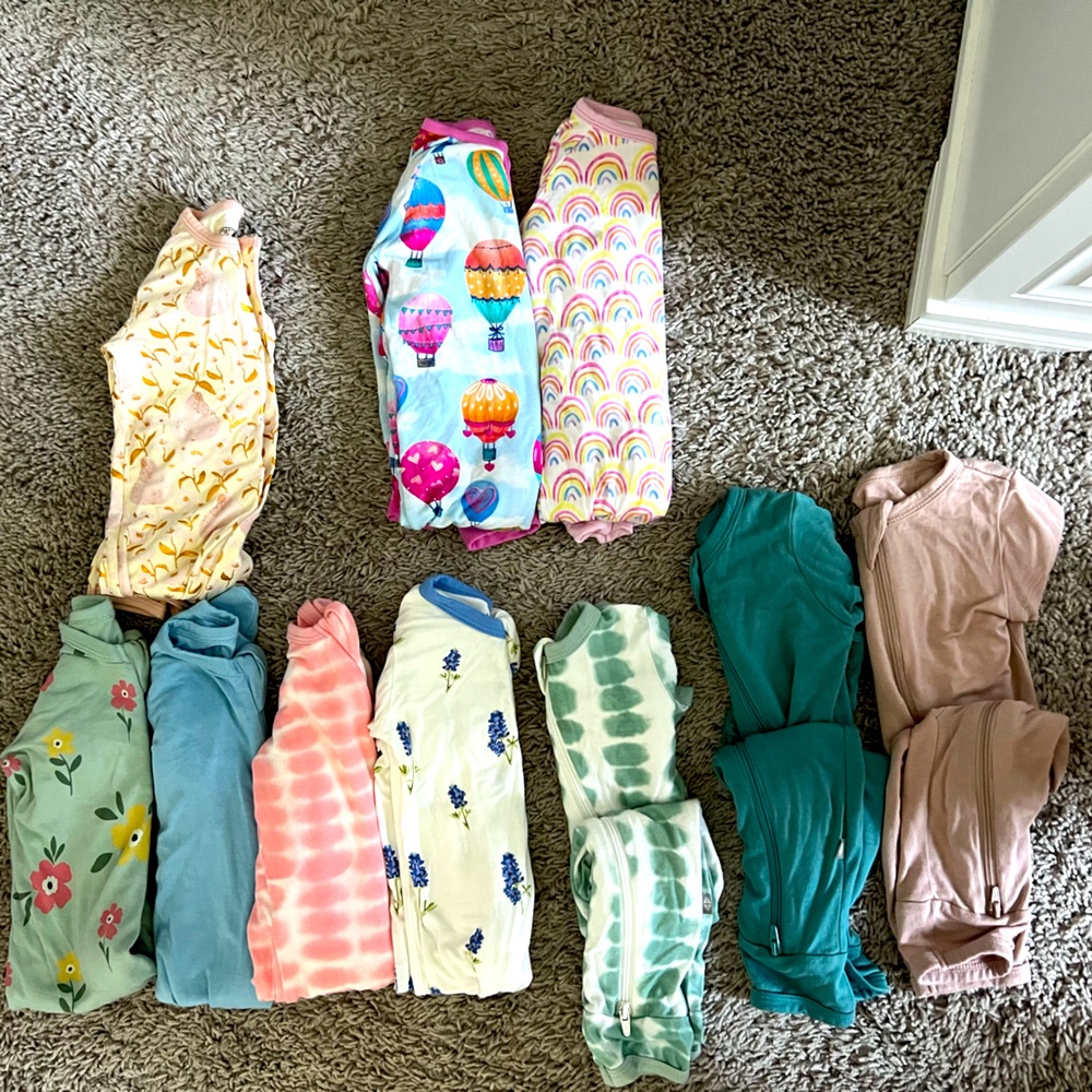 3-6 kyte baby, magnetic me pajamas